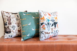 Custom Decor Pillow to Match Your Minky Blanket - You pick the fabrics!