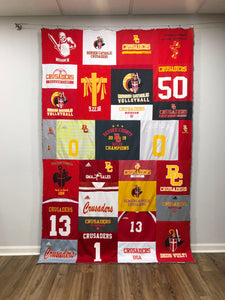 Super Soft Memory Quilt made with your T Shirts and Snuggly Minky