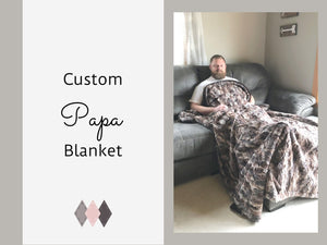 Custom Papa Blanket
