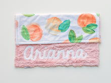 Load image into Gallery viewer, Georgia Peach Small Lovey Blanket