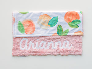 Georgia Peach Small Lovey Blanket