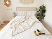 Load image into Gallery viewer, Taupe Lynx Pillowcases and/or Throw Blanket