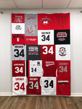 Load image into Gallery viewer, Super Soft Memory Quilt made with your T Shirts and Snuggly Minky