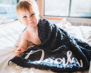 Personalized Whale Quote Blanket