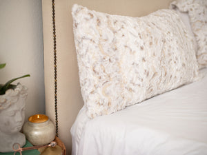 Natural Snowy Owl Pillowcases and/or Throw Blanket
