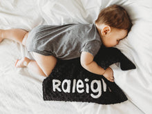 Load image into Gallery viewer, Buffalo Check Personalized Lovey Blanket