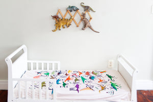 Dinosaur Alphabet Child Size Blanket